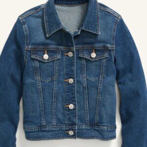 Old Navy - Jean Denim Trucker Jacket for girls - size M (8)